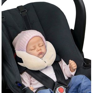 Babykussen/nekkussen met steun - Accessoires voor kinderzitjes voor auto/fiets/reizen - Hoofdsteun/zitverkleiner/voorkomt kantelen van het hoofd