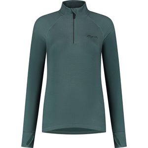 Rogelli Eclipse Hardloopshirt Lange Mouwen Dames - Grey blue - Maat XL