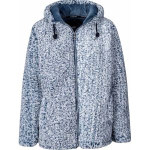 BJØRNSON Xandra Sherpa Fleece Vest Dames 4 seizoenen Zacht - Maat 38 - Blauw