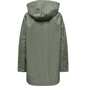 Only Newellen Raincoat Agave Green KAKI S