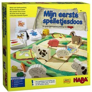 Haba Mijn eerste spelletjesdoos - De grote spelletjesverzameling