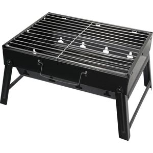 Houtskoolgrill Picknickgrill Roestvrij staal Kleine grill Draagbare campinggrill Afneembare BBQ-grills voor buitentuinfeesten