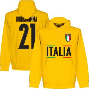 Italië Squadra Azzurra Donnarumma Hoodie - Geel - M