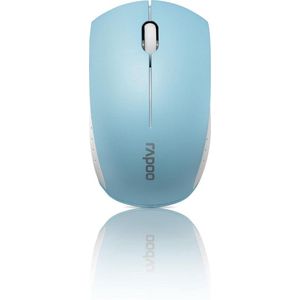 Rapoo 3360 - Draadloze Mini Muis Blauw - Wireless Mouse