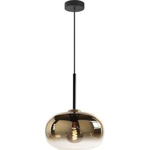 Hanglamp Bellini Zwart Gold 30cm 1 Lichts