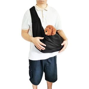 WiseGoods Luxe Hondentas - Hondenrugzak - Draagtas Hond 10KG - Draagtassen Honden - Puppy Tas - Cadeau - Tassen Huisdieren - Zwart