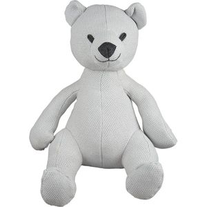 Baby's Only Knuffelbeer Classic - Teddybeer - Knuffeldier - Baby knuffel - Zilvergrijs - 35 cm - Baby cadeau