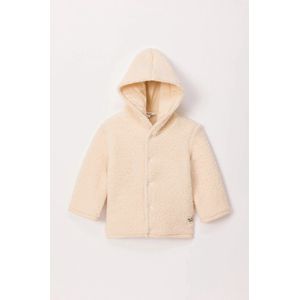 Woody jas baby unisex - gebroken wit - 242-13-BJB-M/133 - maat 74