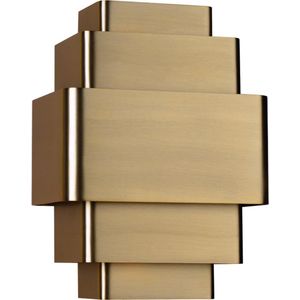 Wandlamp Layers Brons - hoogte 27,5cm - excl. 3x G9 lichtbron - IP20 - Dimbaar > wandlamp brons | wandlamp binnen brons | wandlamp hal brons | wandlamp woonkamer brons | wandlamp slaapkamer brons | design lamp brons | sfeer lamp brons | lamp modern