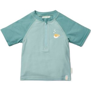 Little Dutch Zwemshirt - Maat 98/104 - Zwemshirt Kind Jongens - Surf Blue, Blauw - Seashells