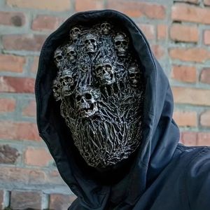 Halloween masker met schedels - horror masker Halloween accessories - horror masker - scary