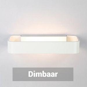 Wandlamp binnen | Incl. dimbare lichtbron | Muurlamp | Modern | Helike | Wit | 8W