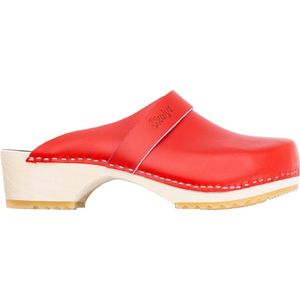 Skolys W-320.03 klompen - clogs - tuinklompen - werkklompen - dames - verpleegkundige - ziekenhuis - instap - rood - maat 36