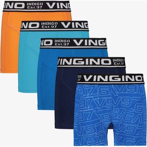 VINGINO jongens boxershorts blauw - Maat 122/128