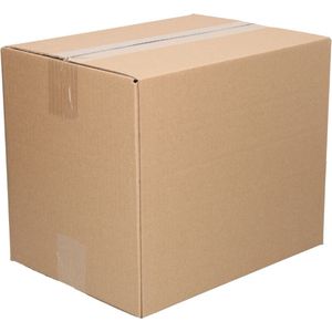 15x Vouwdoos 350 x 270 x 140 mm - BC- golf (± 7,0 mm) Karton - Universele verzenddozen