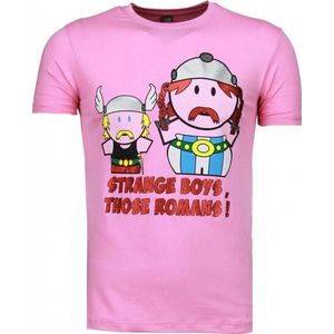 Romans - T-shirt - Roze