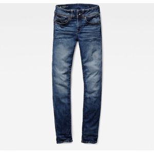 G-STAR Midge Mid Straight Jeans - Dames - Medium Indigo Aged - W30 X L36