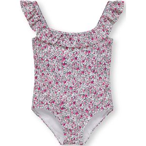 ONLY KMGDANA LARA RUFFLE SWIMSUIT ACC Meisjes Zwemkleding - Maat 116