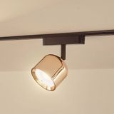 Lindby - Railsystemen - CCT - 1licht - Aluminium, kunststof - H: 14.5 cm - roségoud - Inclusief lichtbron