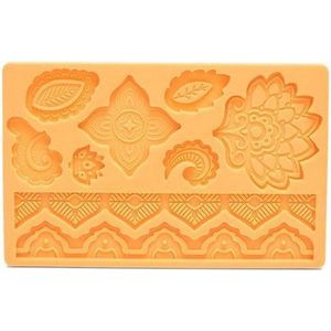 Patisse siliconen fondant vorm Oranje 20x12cm