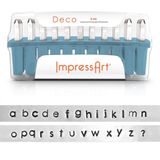 Slagletters Deco, luxe, Kleine letters, 6 mm