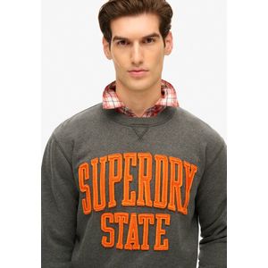 Superdry Vintage Athletic Sweatshirt Grijs Man
