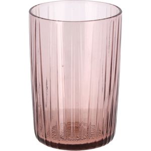 Bitz Waterglas Kusintha Roze 280 ml - 4 Stuks