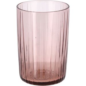 Bitz Waterglas Kusintha Roze 280 ml - 4 Stuks