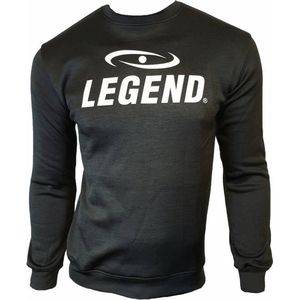 Legend Sports Logo Sweater Zwart Maat M