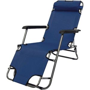 Campingstoel met Ligfunctie - Inklapbare Strandstoel voor Relaxen - Lichtgewicht en Stevig