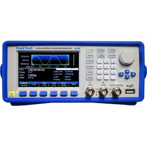 Peaktech 4046 - functiegenerator - 2 kanaals -  1µHz tot 160 MHz