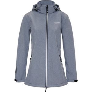 Nordberg Ronda - Softshell Outdoor Zomerjas Dames - Lichtblauw Melange - Maat XL