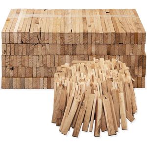 Natuurlijk eikenhouten aanmaakhout 3,7 kg - Perfect voor barbecue en open haard - Biologisch en chemicaliënvrij