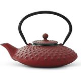 Bredemeijer - Theepot Xilin 0,8L gietijzer rood