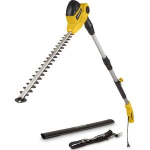 Powerplus Elektrische Telescopische Heggenschaar POWXG2044 - Elektrische haagschaar van 550W, mes van 550mm, met telescopische handgreep, tuingereedschap voor het knippen van struiken, heggen en planten
