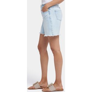 Berkyn Ontspannen Denim Shorts Met Super Hoge Taille En Gerafelde Zomen
