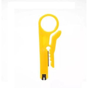 Jumada's - Kabelstripper - Striptang - Kabelknipper | Krimptang - Kniptang - Draadstripper - Draadknipper - 1 Stuks - GEEL