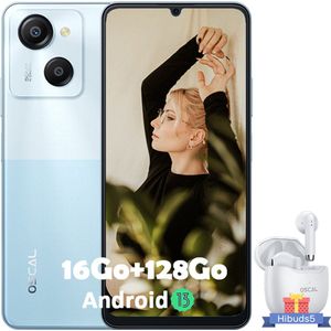 Oscal Modern 8 8GB/128GB Dual SIM 6000mAh 50MP Android 13 - Ripple Blue