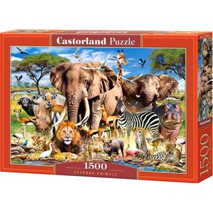 Castorland Savanna Animals - 1500 stukjes