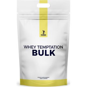 Power Supplements - Whey Temptation BULK (concentraat) - 4,5kg - Naturel