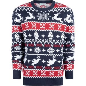 Foute Kersttrui Dames & Heren - Christmas Sweater ""Traditioneel & Gezellig"" - Mannen & Vrouwen Maat XS - Kerstcadeau