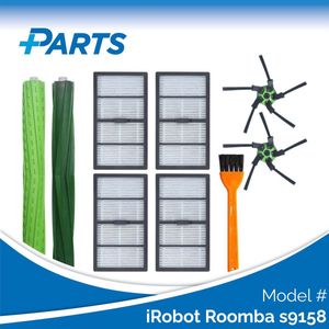 iRobot Roomba s9158 Onderhoudsset van Plus.Parts® geschikt voor iRobot - 9 delig!
