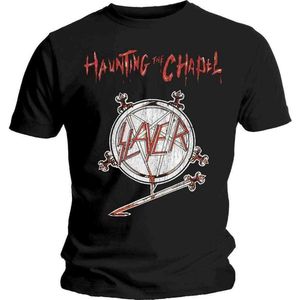 Slayer - Haunting the Chapel heren unisex T-shirt zwart - XL