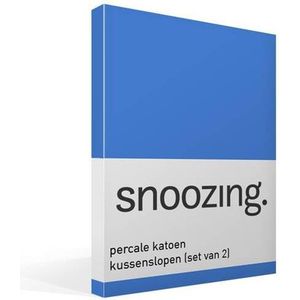 Snoozing - Kussenslopen - Set van 2 - Percale katoen - 60x70 cm - Meermin