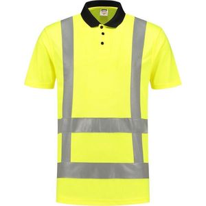 Tricorp polo RWS Birdseye - fluor geel - 203006 - maat XS