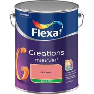 Flexa - Creations Muurverf Extra Mat - Vol Kers - Mengverf - 5 Liter