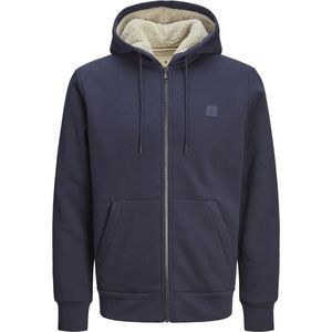 JACK&JONES JPRBLUMASON TEDDY SWEAT ZIP LN Heren Vest - Maat M