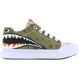 Sneakers | Jongens | SHARK PRINT | Canvas | Go Banana's | Maat 25