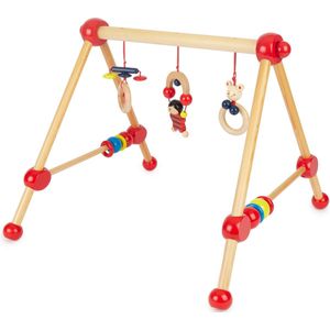 Bieco Toys My First Gym Red Houten Babygym 23000004