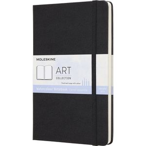 Moleskine Art Aquarel Album - Large - Hardcover - Zwart